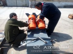 520直線振動篩電機(jī)安裝