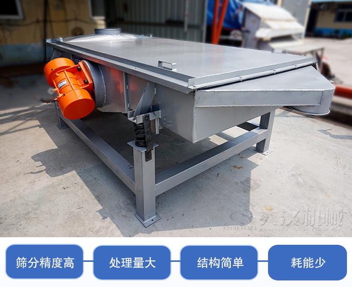 側(cè)振式直線(xiàn)振動(dòng)篩特點(diǎn)